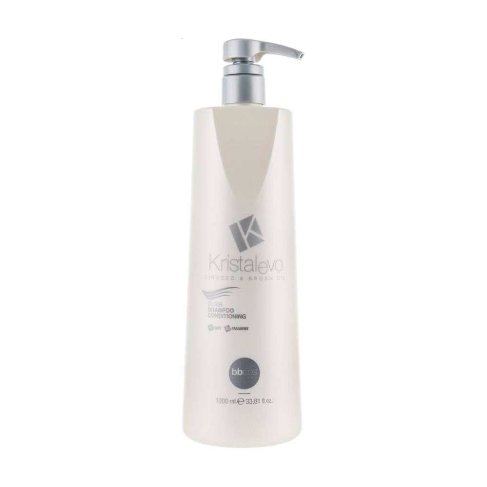 Еліксир-шампунь для волосся BBcos Kristal Evo Elixir Shampoo Conditioning, 1 л